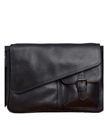 男包单肩包真皮斜挎包横款大容量休闲背包手工头层牛皮